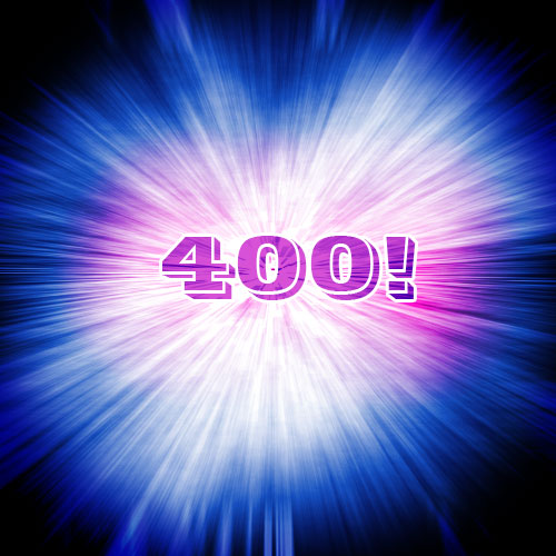 400 blog posts