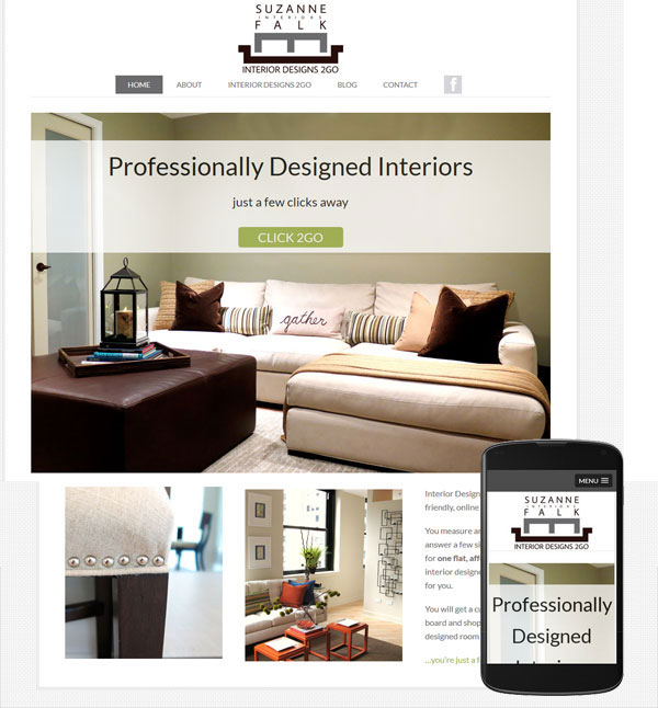 wordpress website interior designer