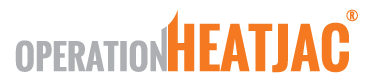 Operation heatjac logo design