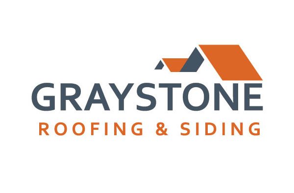 Graystone roofing siding lancaster logo design