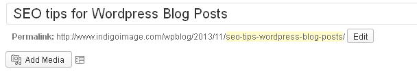 seo tips for wordpress blog post- permalinks