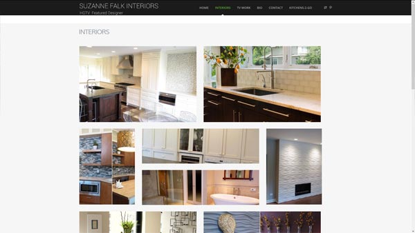 wordpress website interior designer chicago